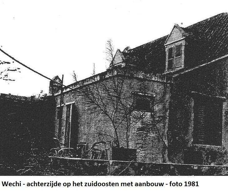 19. Wechi achterzijde op zuidoosten met aanbouw 1981